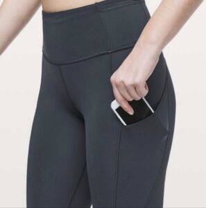 Lululemon Fast & Free Full Length Tight Graphite Gray